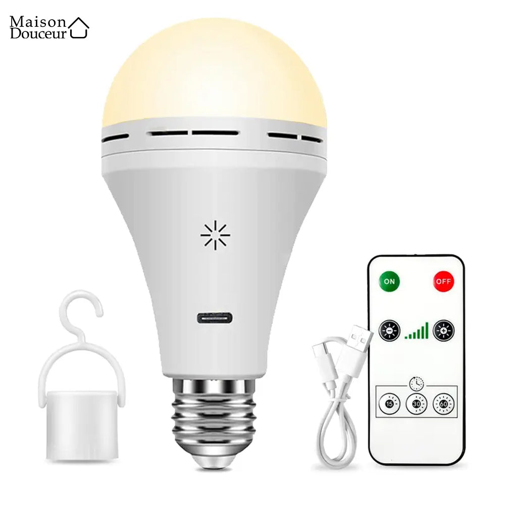 Ampoule LED rechargeable