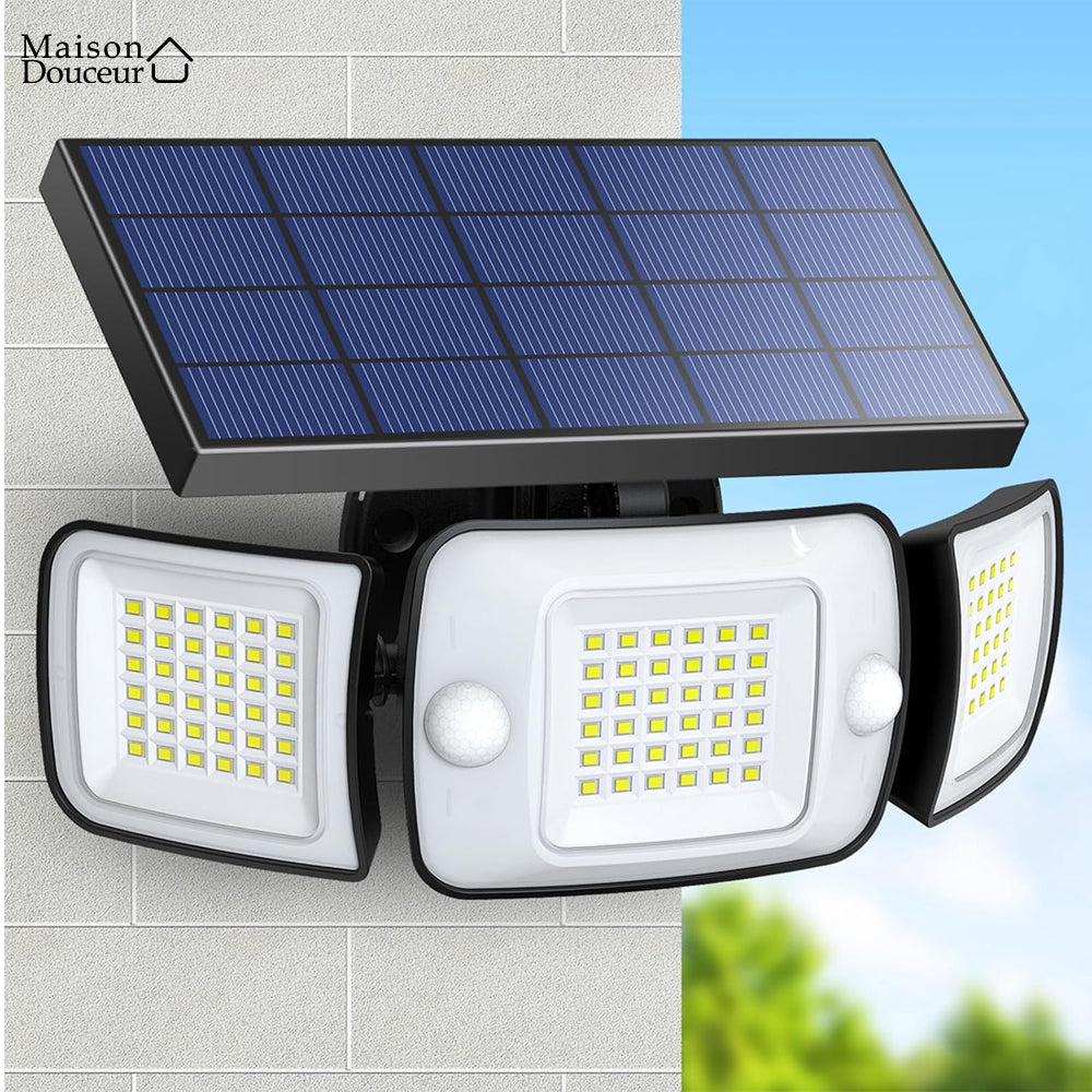 Lampe solaire avec détection intelligente